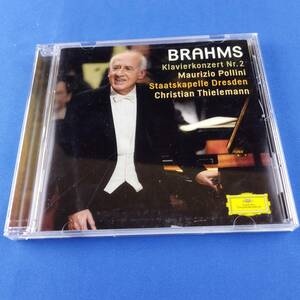 1SC13 CD Christian Thielemann Maurizio Pollini Staatskapelle Dresden BRAHMS KLAVIERKONZERT NR.2