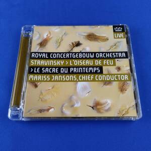 1SC17 CD Mariss Jansons Amsterdam Concertgebouw Orchestra Stravinsky Loiseau de feu Le sacre du printemps SACD