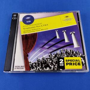 1SC17 CD Kurt Sanderling Evgeny Mravinsky TSCHAIKOWSKY SYMPHONIEN NR.4 . 5 ＆ 6