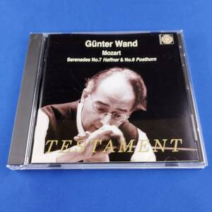 1SC18 CD GUNTER WAND Mozart serenades Nos.7 ＆ 9