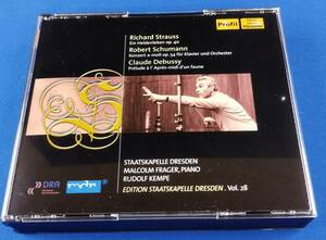 2SC11 CD Staatskapelle Dresden RUDOLF KEMPE Strauss Schumann Debussy Vol.28