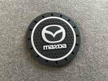 マツダ MAZDA ドリンクホルダー　コースター　2個セット　直径70ｍｍ　 自動車 シリコーン製　カップパッド 車の装飾 11番_画像6