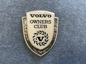  Volvo VOLVO metal car emblem car decal decoration metal sticker seal badge dress up 1 piece Gold 25 number 