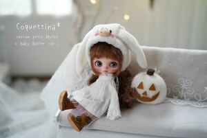 Coquettina* カスタムプチブライス .custom petit Blythe + baby Butter cup +