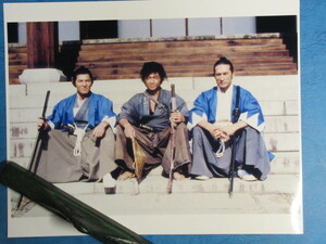  super rare new . collection drama materials * three Tamura ..[. raw. ..] large size steel photograph 