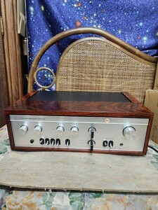  miracle super-rare! full restore! finest quality work properly super-beauty goods LUXMAN pre-main amplifier SQ-507