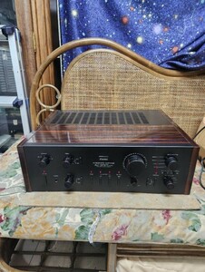  rarity! service completed work properly beautiful goods! landscape high class pre-main amplifier AU-D707F EXTRA