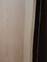 2060229●杉●約1m59.5cm×45.5cm～61cm×1.5cm☆無垢板１枚板 木材 板 DIY 板材 天板 棚板 テーブル 看板 花台など種類豊富！_画像8