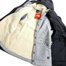 THE NORTH FACE ノースフェイス 定3.4万 撥水HYVENT ウール調ナイロン混ツイル 3way ベスト付き ジャケット G80 CHC 85/S▲051▼bus071nf_画像4