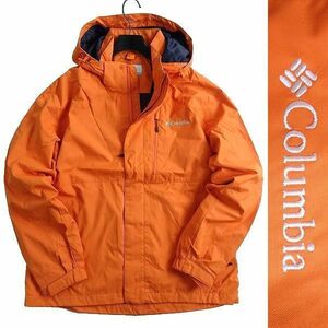 □Columbia コロンビア 防風通気性 OMNI-WIND BLOCK フーデッド ジャケット ブルゾン アウトドアウェア YLG001 821 85/XS ▲020▼bus115co