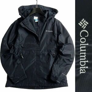 □Columbia コロンビア 定3.9万 OMNI-WIND BLOCK 裏メッシュ ジャケット ブルゾン アウトドアウェア YLC010 464 90/S ▲036▼bus325co