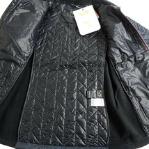 THE NORTH FACE ノースフェイス 定価2.3万 耐久撥水DWR ストレッチ切替 中綿ジャケット パデッドブルゾン G84 INK 85/S ▲035▼bus066nf_画像2