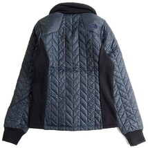 THE NORTH FACE ノースフェイス 定価2.3万 耐久撥水DWR ストレッチ切替 中綿ジャケット パデッドブルゾン G84 INK 85/S ▲035▼bus066nf_画像3