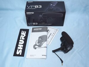 ◆ SHURE VP83 LENSHOPPER シュア カメラマウントマイクロホン ◆