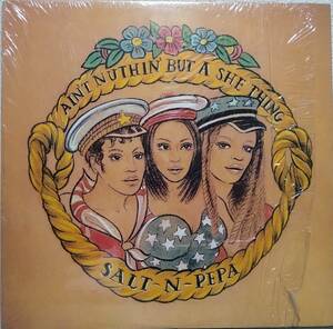 【12's Hip-hop】Salt 'N' Pepa「Ain't Nuthin' But A She Thing」US盤 シュリンク付！