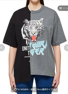 オニツカタイガー グラフィックティー Tシャツ サイズM Onitsuka Tiger