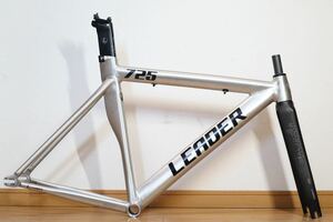 LEADER BIKE 725 TR リーダー バイク フレーム セット ピスト 735 725 kagero Cinelli MASH SURLY サーリー brotures blue lug