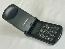 【未使用品】MOTOROLA 1996年 StarTAC 3000 モトローラ スタータック コレクターアイテム ヴィンテージ クラムシェル 【激レア】Y!10_画像4