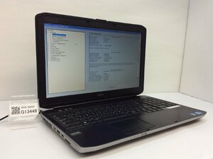 ジャンク/ Dell Latitude E5530 vPro Intel Core i5-3340M メモリ4.1GB HDD320.07GB 【G13449】