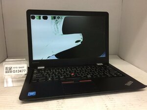 ジャンク/ LENOVO 20J1A007JP ThinkPad 13 2nd Gen Intel Celeron 3865U メモリ4.1GB ストレージ無し 【G13477】