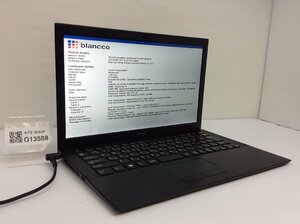 ジャンク/ VAIO VJP132 Intel Core i3-5005U メモリ4.1GB SSD128.03GB 【G13588】