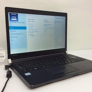 ジャンク/ TOSHIBA dynabook R73/B PR73BBJAC47AD11 Intel Core i5-6300U メモリ8.19GB HDD500.1GB 【G14008】の画像1