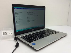 ジャンク/ FUJITSU FMVS04013 LIFEBOOK S936/M Intel Celeron 3955U メモリ4.1GB SSD128.03GB 【G14374】