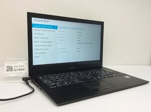 ジャンク/ VAIO VJPB11 Intel Core i3-6006U メモリ4.1GB SSD128.03GB 【G14447】