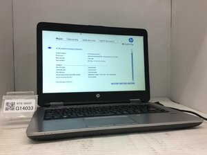 ジャンク/ HP HP ProBook 645 G2 AMD PRO A8-8600B メモリ8.19GB ストレージ無し 【G14033】