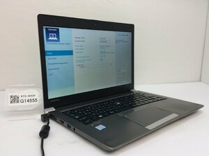 ジャンク/ TOSHIBA dynabook R63/D PR63DEAA547AD11 Intel Core i5-6200U メモリ8.19GB SSD128.03GB 【G14555】