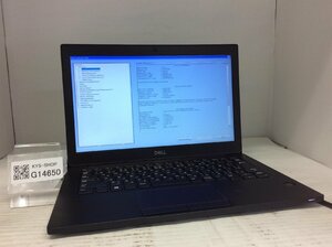 ジャンク/ Dell Latitude 7290 Intel Core i5-8350U メモリ8.19GB SSD256.06GB 【G14650】