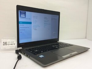 ジャンク/ TOSHIBA dynabook R63/F PR63FEC134BAD11 Intel Core i5-6200U メモリ4.1GB SSD128.03GB 【G14872】