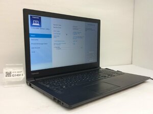 ジャンク/ TOSHIBA dynabook B35/Y PB35YFAD42DAD11 Intel Core i3-5005U メモリ4.1GB HDD500.1GB 【G14911】