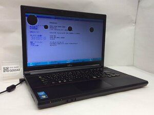 Rジャンク/ FUJITSU FMVA06004 LIFEBOOK A553/H Intel Celeron 1000M メモリ2.05GB HDD320.07GB 【G05542】