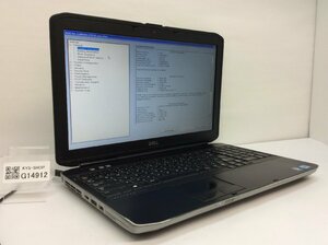 ジャンク/ Dell Latitude E5530 non-vPro Intel Core i3-3110M メモリ4.1GB ストレージ無し 【G14912】