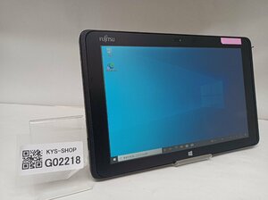 Rジャンク/FUJITSU ARROWS TabQ506/ FARQ0600G/Atom X5-Z8500 1.44GHz/64GB/4GB/10.1インチ/Win10 Pro/高解像度