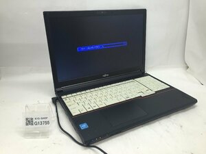 ジャンク/ FUJITSU FMVA1000E LIFEBOOK A574/M Intel Celeron 2950M メモリ4.1GB HDD320.07GB 【G13755】