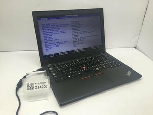 ジャンク/ LENOVO 20HMS0WV00 ThinkPad X270 Intel Core i5-7200U メモリ8.19GB ストレージ無し 【G14207】