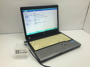 ジャンク/ FUJITSU FMVNP8AE LIFEBOOK P772/G Intel Core i5-3340M メモリ2.05GB HDD320.07GB 【G14268】