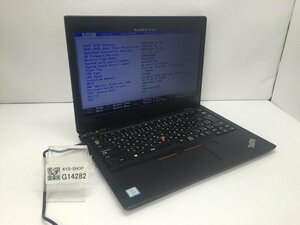 ジャンク/ LENOVO 20M6S0BD00 ThinkPad L380 Intel Core i5-8350U メモリ8.19GB ストレージ無し 【G14282】