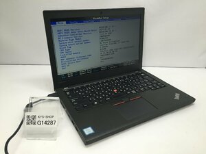 ジャンク/ LENOVO 20HMS0WV00 ThinkPad X270 Intel Core i5-7200U メモリ8.19GB ストレージ無し 【G14287】