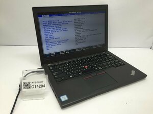 ジャンク/ LENOVO 20K5A0FSJP ThinkPad X270 W10DG Intel Core i3-6006U メモリ4.1GB ストレージ無し 【G14294】