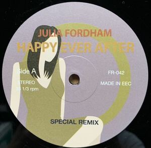 【国内企画盤 REMIX】JULIA FORDHAM / HAPPY EVER AFTER (Special Remix)(グランドビート、Ground Beat、D.A.T.、沢田知可子カバー)