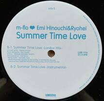 【大人気アーティスト】M-flo loves Emi Hinouchi & Ryohei / Summer Time Love (日之内絵美、山本領平、Taku)_画像2