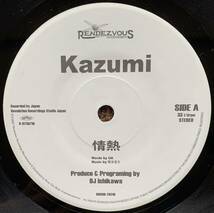 【名曲カバー J-R&B】KAZUMI / 情熱 (UA カバー 、「Audio Two / Top Billin」ネタ、和モノ、和物、DJ Seiji、Ichikawa、朝本浩文)_画像2