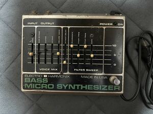 electro-harmonix BASS MICRO SYNTHESIZERエレクトロハーモニクス【ビンテージ】