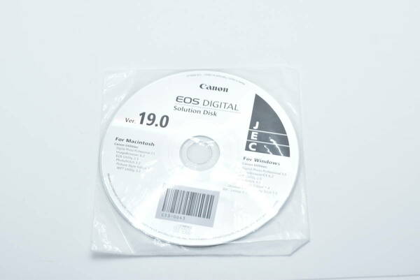 Canon EOS DIGITAL Solution Disk Ver.19.0 送料無料 EF-TN-YO859