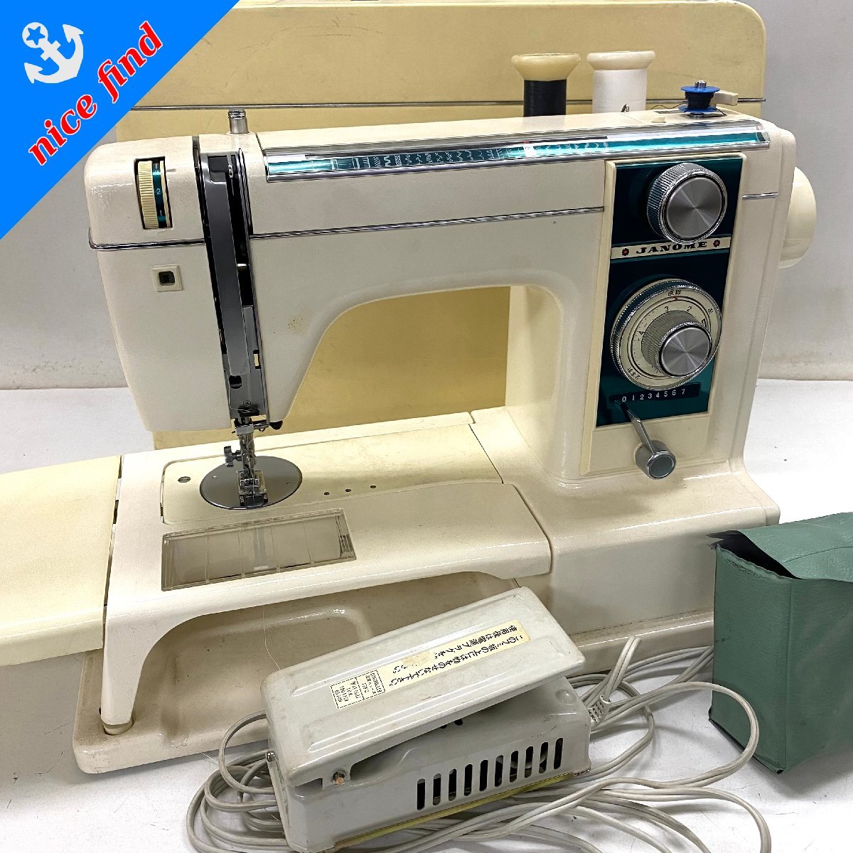 JANOME ジャノメ 家庭用ミシン MODEL 813 ジャノメミシン フットペダル