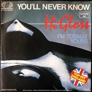 【Disco & Soul 7inch】Hi-Gloss / You'll Never Know 