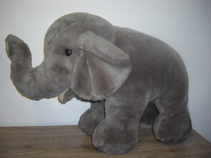 *Kuseheltier Sigikid*. elephant soft toy *MADE IN W.GERMANY*USED*